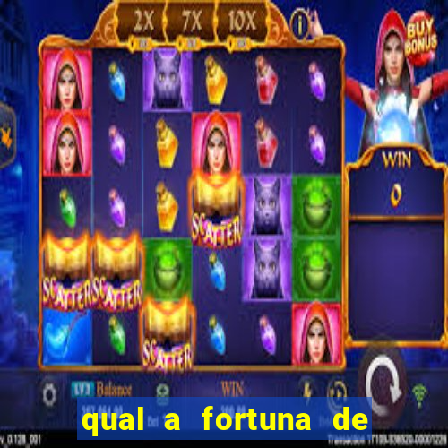 qual a fortuna de mari maria